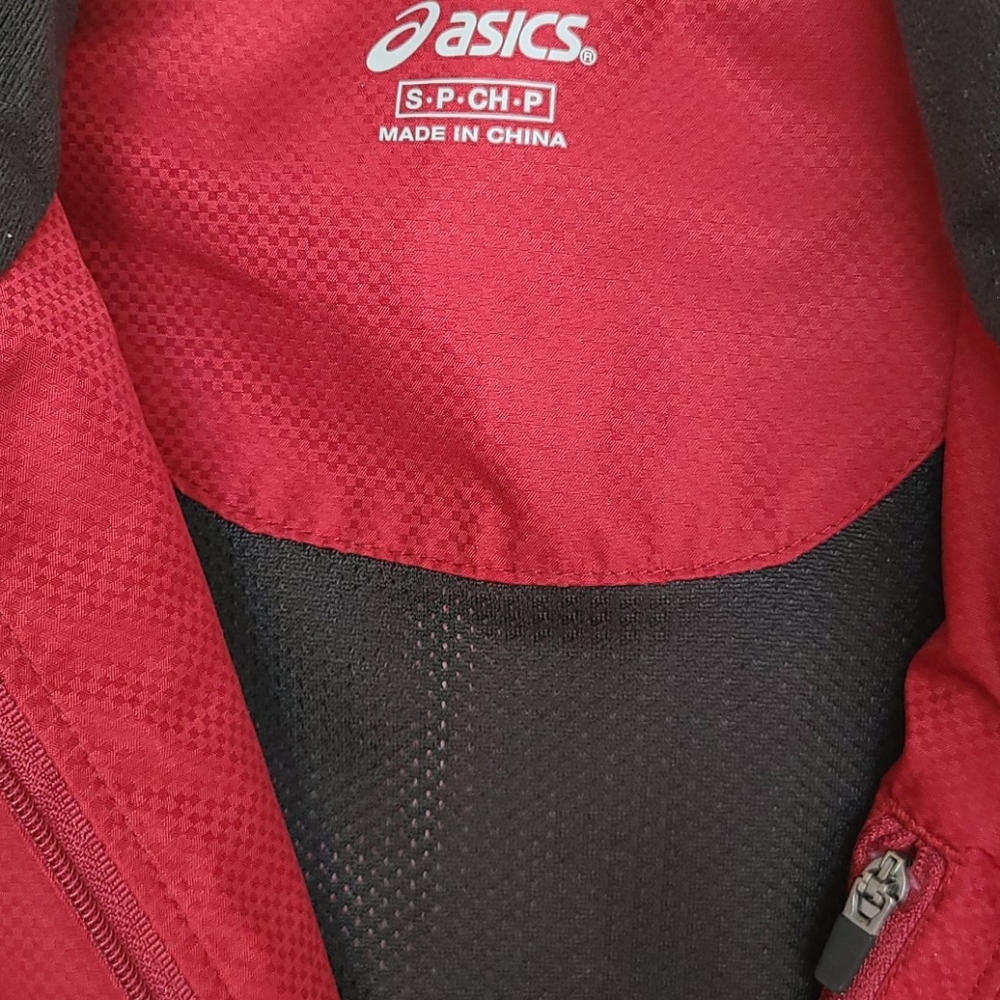 ASICS Jacket Red - Picture 2 of 10